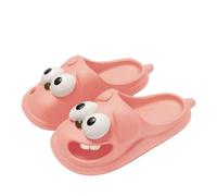 Big Eye Dog Pantoufles Big Eye Dog Fun Cartoon Package Head EVA Pantoufles Mignon Dessin Animé Chien Doux Semelle Épaisse Confortable Sandales Diapositives Sandales Habillées Pour Femmes Soirée (38)
