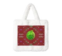 Big Eye Sac à main en peluche pastèque pour femme - Parfait pour les clés, le rouge à lèvres et plus encore - Cadeau idéal pour Noël, la Saint-Valentin