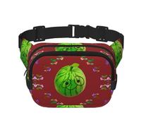 Big Eye Sac banane tendance Motif pastèque Unisexe