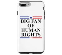 Big Fan of Human Rights No Kings Protest Signs Pro Democracy Coque pour iPhone 7 Plus/8 Plus