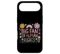 Big Fan of Human Rights Protest Citation Colorful Art Coque pour iPhone Air
