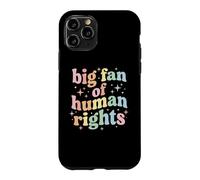 Big Fan of Human Rights Protest Equality Resist Coque pour iPhone 11 Pro