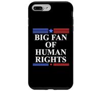 Big Fan of Human Rights Protest Signs No Kings Pro Democracy Coque pour iPhone 7 Plus/8 Plus