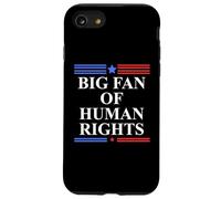 Big Fan of Human Rights Protest Signs No Kings Pro Democracy Coque pour iPhone SE (2020) / 7/8