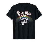 Big Fan of Human Rights Rainbow Equality Retro T-Shirt