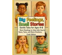 Big Feelings, Small Stories: Gentle Tales for Ages 4-8: Short Readings to Help Little Hearts Name, Tame, and Share Emotions