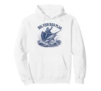 Big Fish Bad Plan Capitaine de pêche en Eau salée Sweat à Capuche