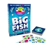 Format Games Big Fish Little Fish Jeu de cartes familial rapide de réactions rapides et de plaisir à repérer ! Jeu éducatif pour enfants et adultes, à partir de 5 ans, 2 à 6 joueurs, 10 minutes de