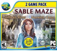 Big Fish: Sable Maze 1: Sullivan River and Sable Maze 2: Norwich Caves - PC by Activision
