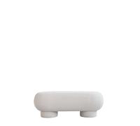 101 Copenhagen Banc Big Foot petit 120x44 cm Bouclé
