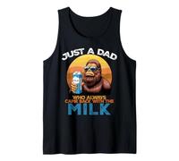 Big Foot Fête des Pères Lait Drôle Papa Bigfoot Daddy Débardeur