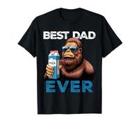 Big Foot Fête des Pères Lait Drôle Papa Bigfoot Daddy T-Shirt