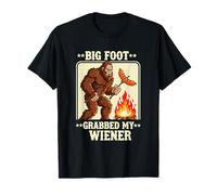 Big Foot - Grabbed My Wiener - Bigfoot T-Shirt