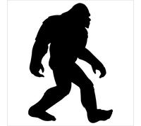 Big Foot Sasquatch Yeti Decal Sticker, Die Cut Vinyl Decal for Windows, Cars, Trucks, Tool Boxes, laptops, MacBook - virtually Any Hard, Smooth Surface