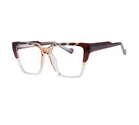 Big Frame Light Blocking Lunettes Cadre Femmes Rétro Lunettes pour Lunettes Dames,3,Taille Unique