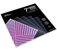 BIG FUDGE Pochettes Extérieures Vinyles - 18cm x 100pcs - Pochette Transparente en Plastique pour Disque Vinyle 45 Tours - Durables et Infroissables - Épaisseur 3 mil, 18x18 cm