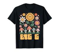 BIG G Fête des Mères Fleur Tournesol Champignon Style T-Shirt