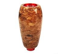 Big Game Bouton de moulinet de pêche en liège Chêne 50 x 23 mm Rouge 1 lot