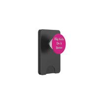 Big Girls Do It Better Yes I'm A Proud Curvy Girl Hearts Fun PopSockets PopWallet pour MagSafe