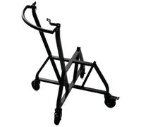 Chariot barbecue BIG GREEN EGG chariot a roulettes+poignee integree M