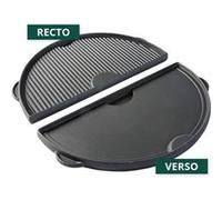 1/2 Plaque De Cuisson En Fonte Pour Big Green Egg XL - 2XL