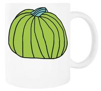Big Green Pumpkin Mug en Céramique Blanc White Mug Ceraminc Drinking Cup