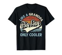 BIG Guy Like A Grandpa Only Cooler Fête des Pères Rétro T-Shirt