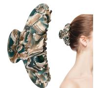 Big Hair Claw Clips Tortoise Shell Large Hair Claw Clips For Thick Hairs - 4.1 Inch Strong Hold Hairs Jaw Clip Clamps For Women, Large Haira Grip Hairclips Thin And Thick