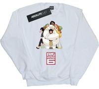 Big Hero 6 - "Baymax Hug" Sweat-shirt pour femme BI1898 (XXL) (Blanc)