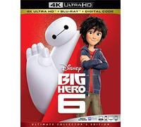 Big Hero 6 [Ultra Hd] With Blu-Ray, 4k Mastering, Dolby, Dubbed, Subtitled, 2