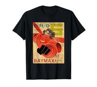 Big Hero 6 Flying Baymax Newspaper T-Shirt
