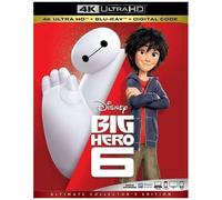 Big Hero 6 – Ultra HD – Blu-ray 4K (Dolby) – Version doublée et sous-titrée – Disney