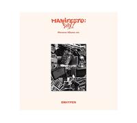 Big Hit Entertainment CMDC11744 ENHYPEN - MANIFESTO : DAY 1 [Weverse Albums ver.] QR Card+Free Gift, 90 x 120 mm