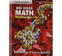 Big Ideas Math: Modeling Real Life - Grade 7 Teaching Edition