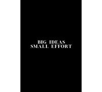 Big ideas, small effort: A Minimalist Dotted Notebook for Notes, Thoughts, and Sketches
