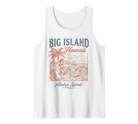Big Island Hawaii Kona Hawaiian Surf Débardeur