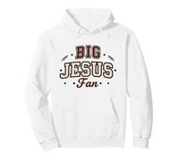 Big Jesus Fan Christian Faith Believer God Church Sweat à Capuche