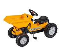 BIG - Jim Dumper - Véhicule-Jouet Benne basculante pour Enfants, siège réglable sur 3 Positions, Volant à Rayons avec klaxon réglable, pour Les Enfants à partir de 3 Ans