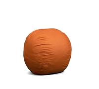 Big Joe Fuf Pouf en mousse avec housse amovible et rembourrage en mousse Lenox Orange brûlé 91 cm