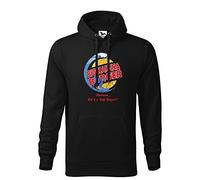 big kahuna burger inspired pulp fiction Sweat A Capucha Noir Unisex Size XL