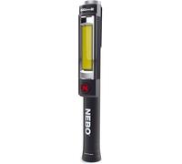 Big Larry 2 500 Lumens Torch With Cob Work Light, Magnetic Base Pocket Clip For Hands Free Lighting Portable Cob Led Flashlight Dimmable Hazard Light-Red