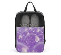 Big Lavendar Bubbles Sac à chaussures pour voyage usage quotidien Sac de rangement anti-poussière Pochette de rangement pour chaussures de golf