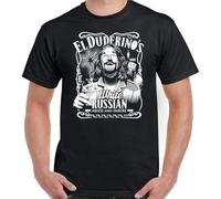 Big Lebowski The Dude El Duderino T-T-Shirts Hemden Graphic Tee for Men(Large)