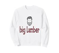 Big Lumber - Écrit écossais avec Barbe Sweatshirt