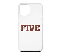 Big Maroon Color 5 Five Coque pour iPhone 12/12 Pro