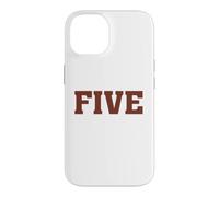 Big Maroon Color 5 Five Coque pour iPhone 14