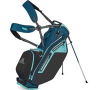 Big Max Dri Lite Feather 2 Sac de golf sur pied Steel Blue/Petrol/Aquatic Awe