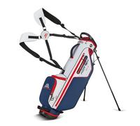 Big Max Heaven Six G Stand Bag 4 Divider, Sac de golf léger avec pieds, standard, unisexe (bleu marine/rouge/blanc)