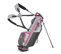 Big Max Heaven Six G Stand Bag 4 Divider, Sac de golf léger avec pieds, standard, unisexe (gris/violet)