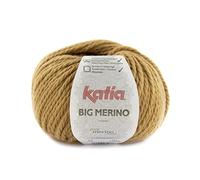 Big Merino de Katia. Pelote de couleur ambrée code 54.